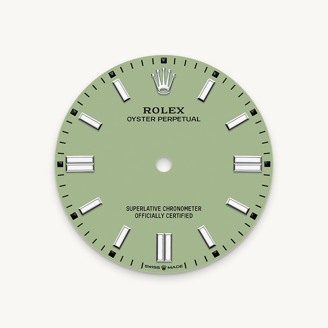 Montre Rolex Oyster Perpetual 36 en Acier Oystersteel détail 1 - arije Paris