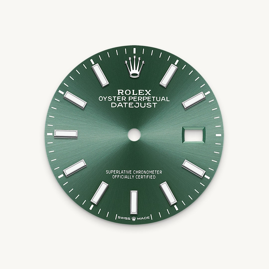 Montre Rolex Datejust 36 en Rolesor gris – combinaison d’acier Oystersteel et d’or gris détail 2 - arije Paris