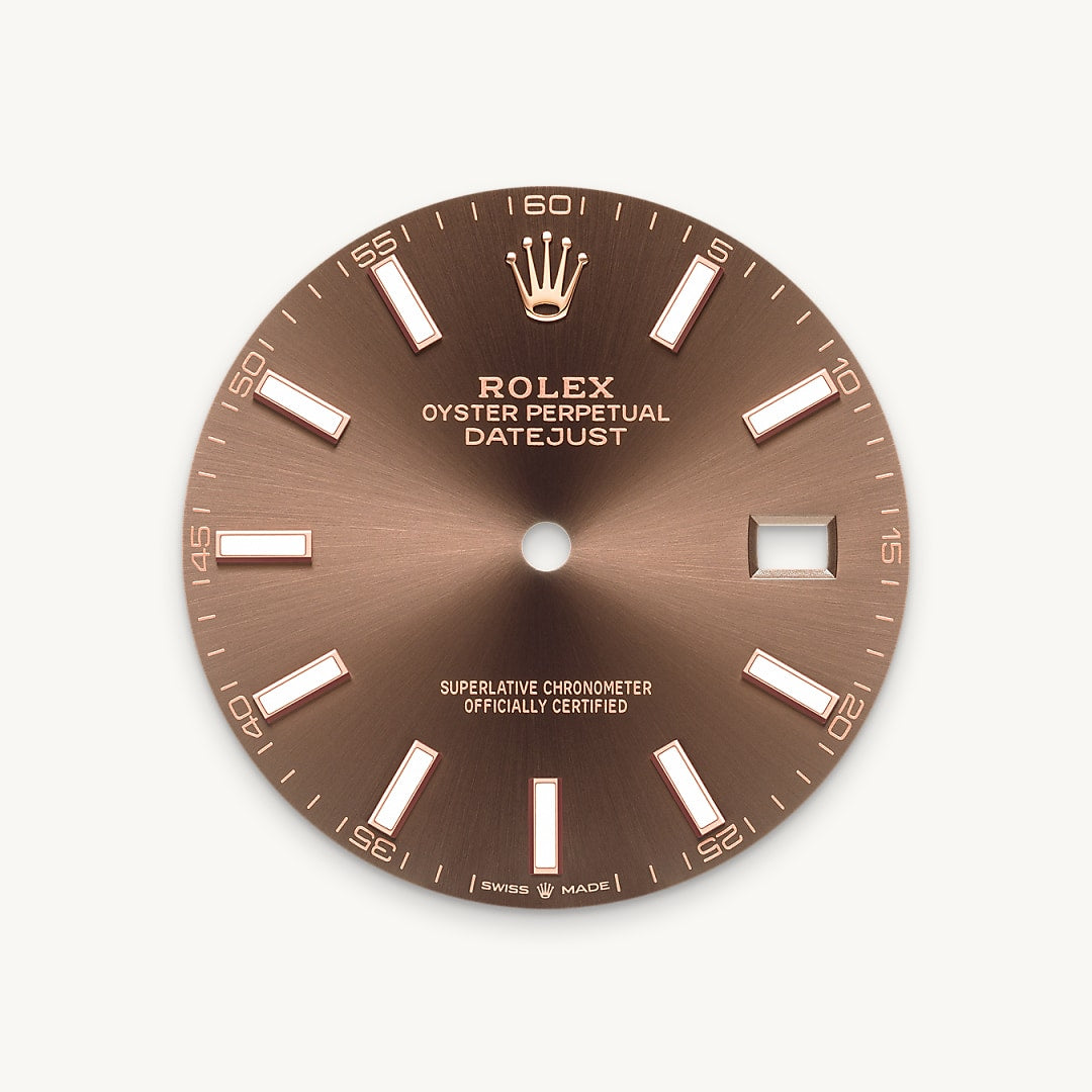 Montre Rolex Datejust 41 en Rolesor Everose – combinaison d’acier Oystersteel et d’or Everose détail 2 - arije Paris