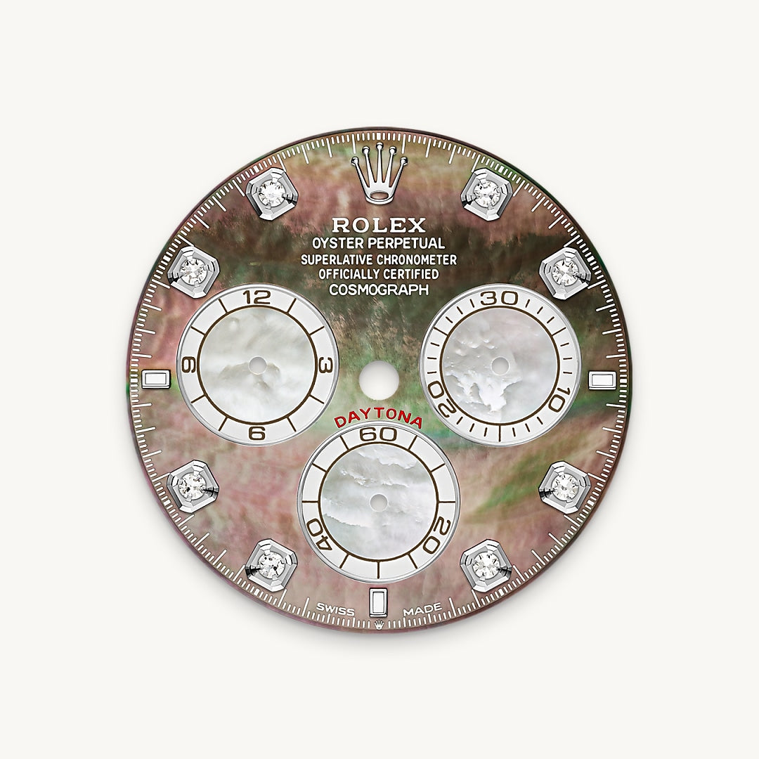 Montre Rolex Cosmograph Daytona en Or gris 18 ct détail 1 - arije Paris