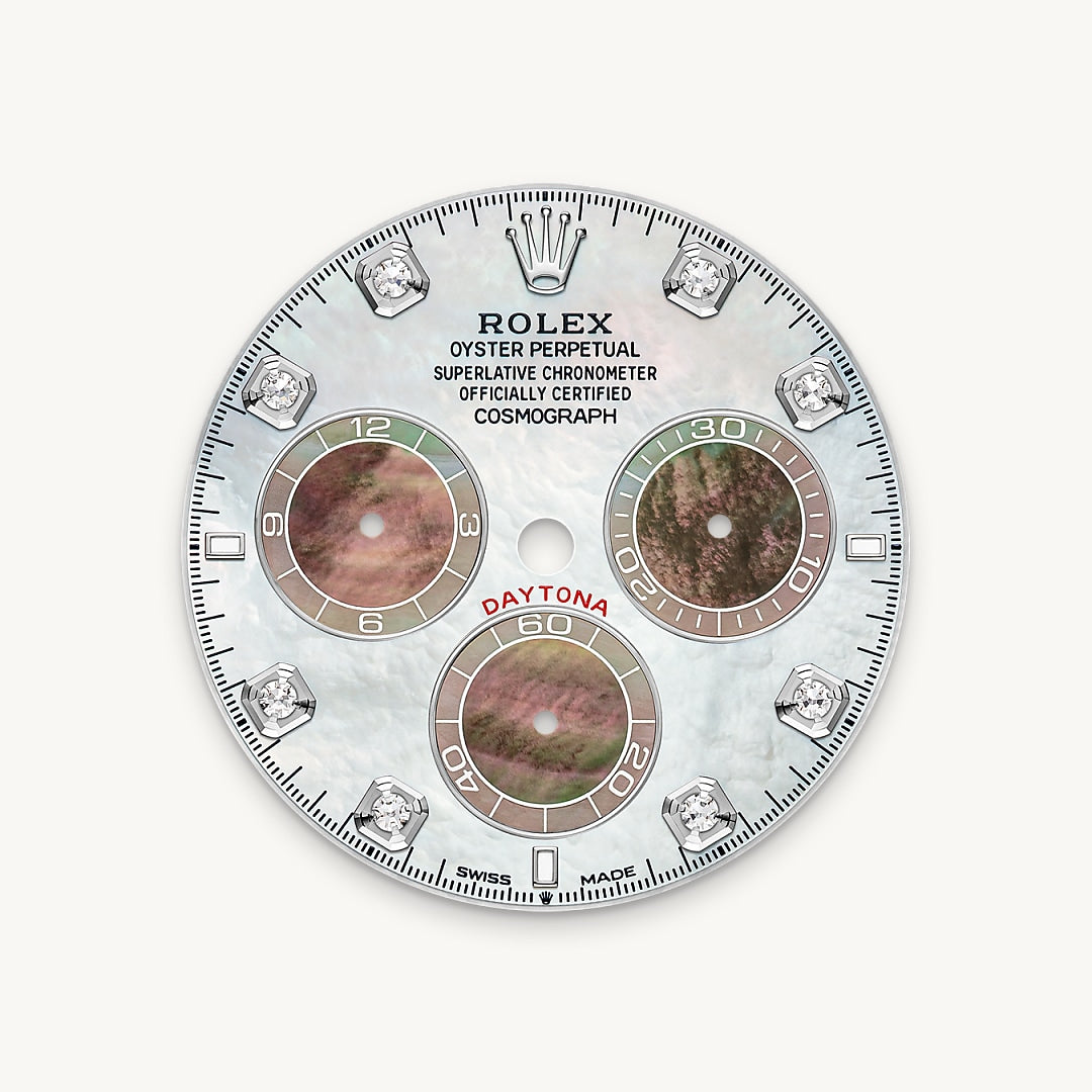 Montre Rolex Cosmograph Daytona en Or gris 18 ct détail 3 - arije Paris