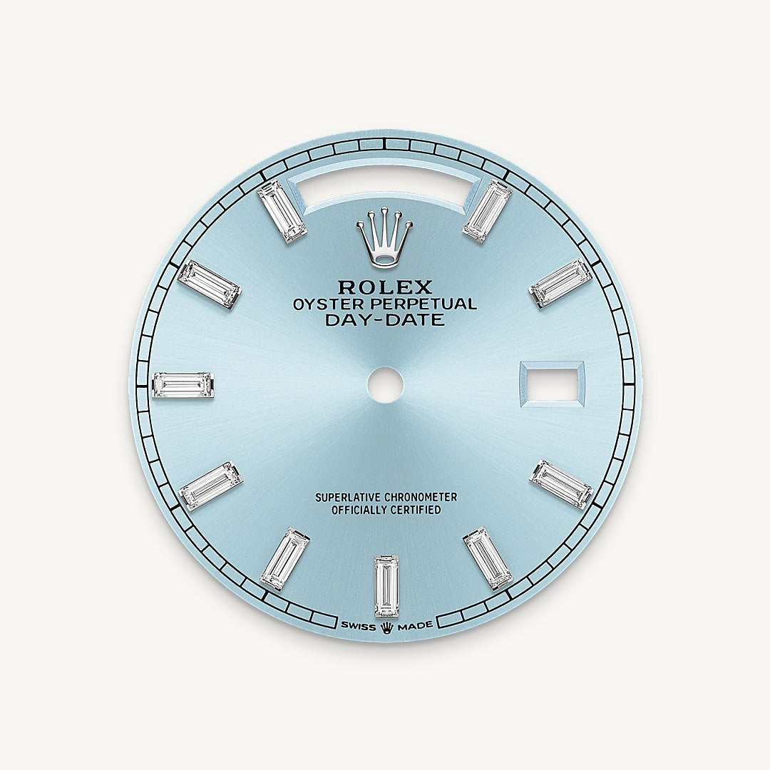 Montre Rolex Day-Date 36 en Platine détail 1 - arije Paris