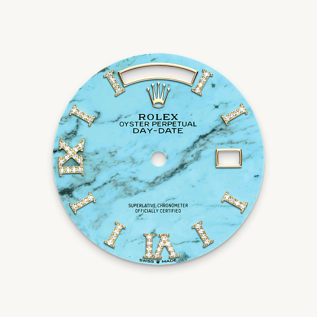 Montre Rolex Day-Date 36 en Or jaune 18 ct détail 1 - arije Paris