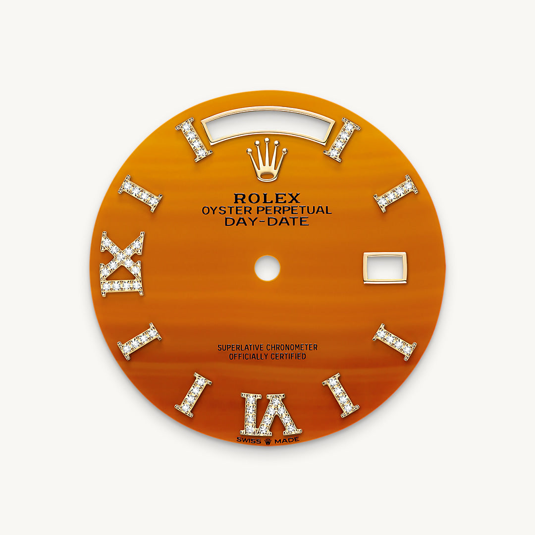 Montre Rolex Day-Date 36 en Or jaune 18 ct détail 1 - arije Paris