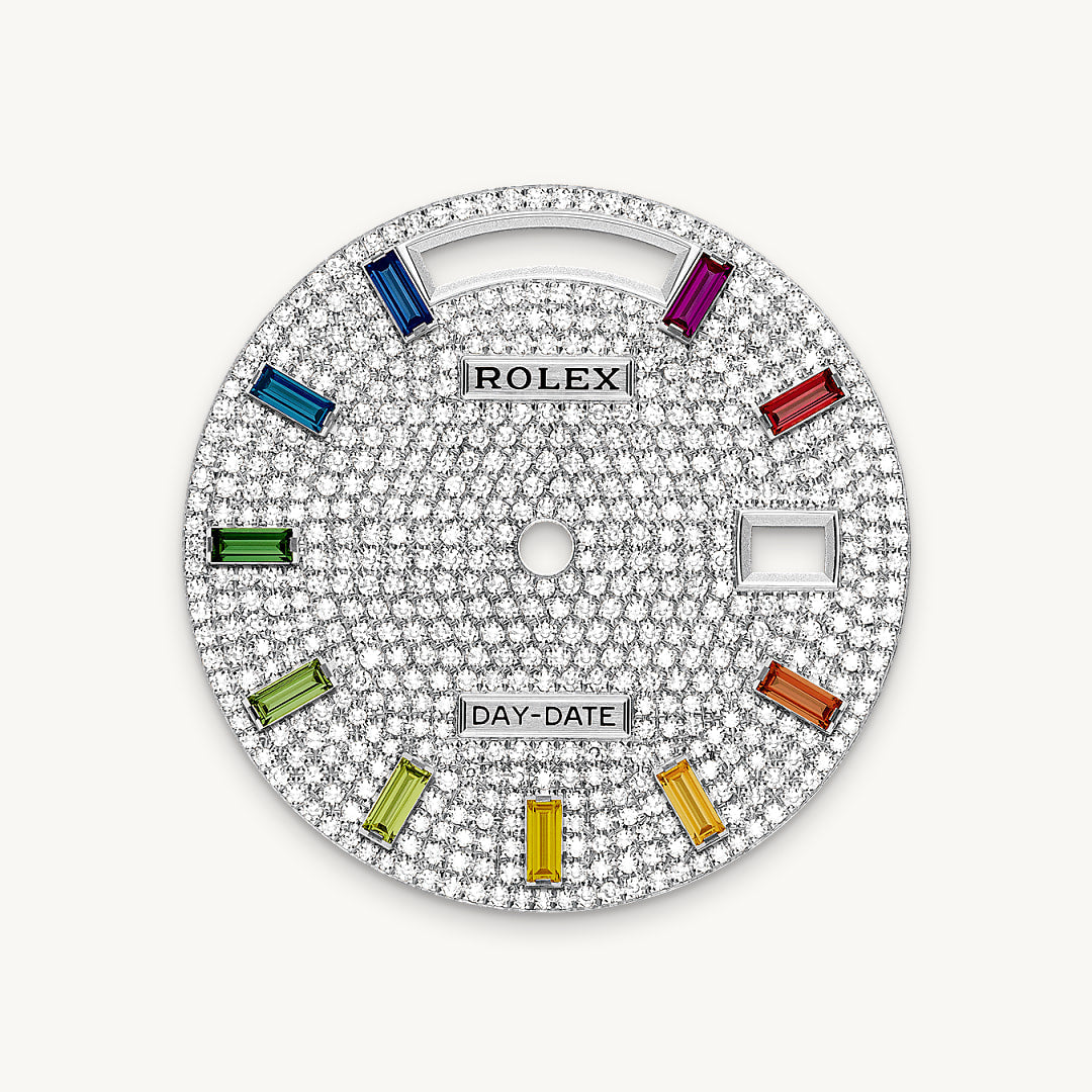 Montre Rolex Day-Date 36 en Platine détail 1 - arije Paris