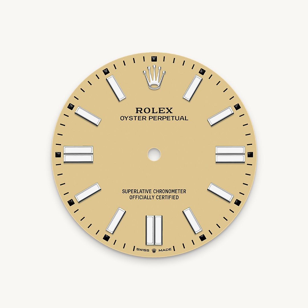 Montre Rolex Oyster Perpetual 41 en Acier Oystersteel détail 1 - arije Paris