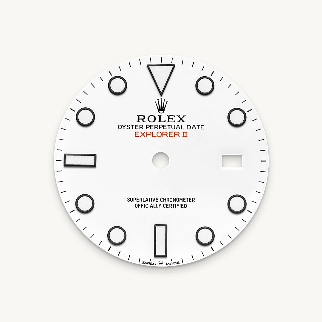 Montre Rolex Explorer II en Acier Oystersteel détail 2 - arije Paris