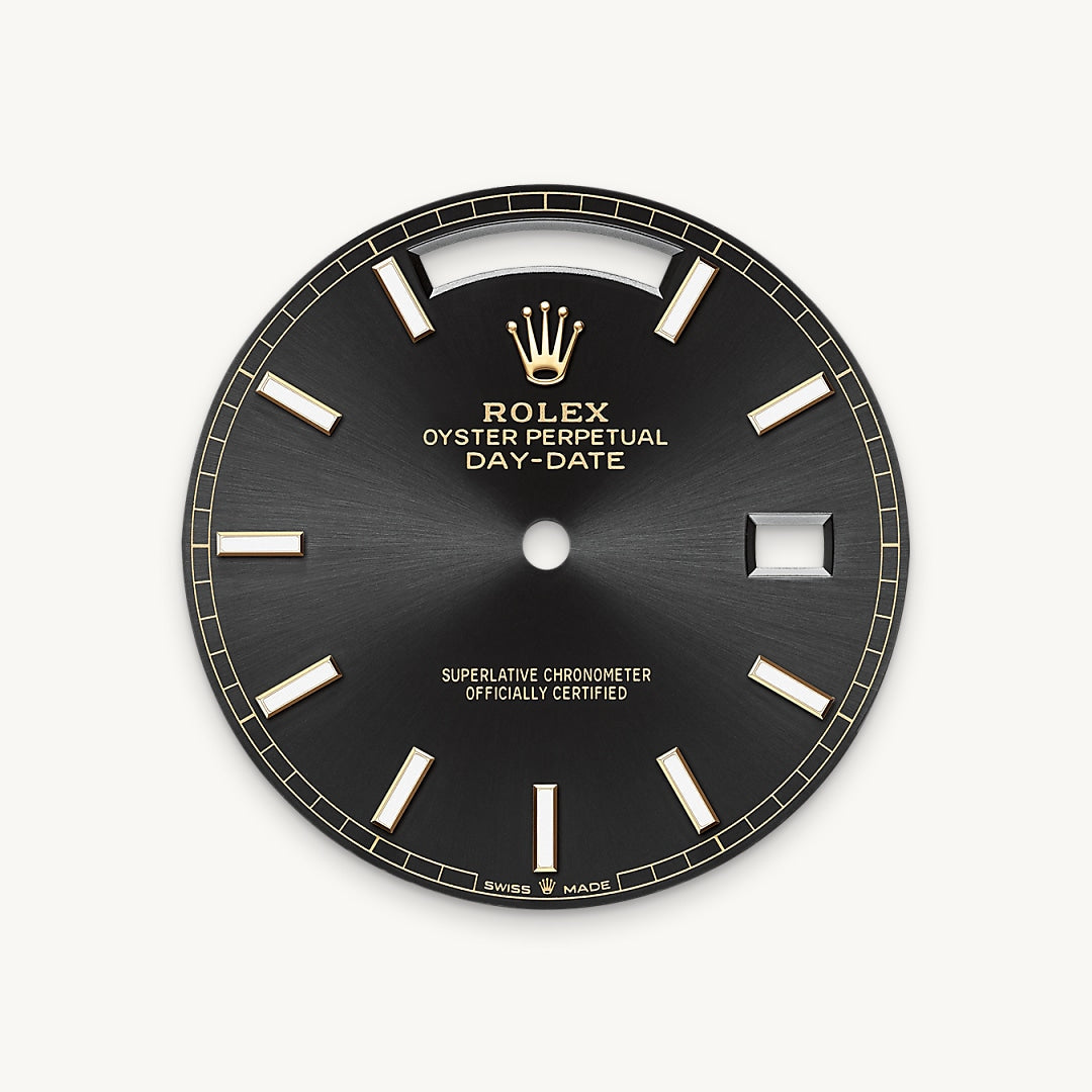 Montre Rolex Day-Date 40 en Or jaune 18 ct détail 2 - arije Paris