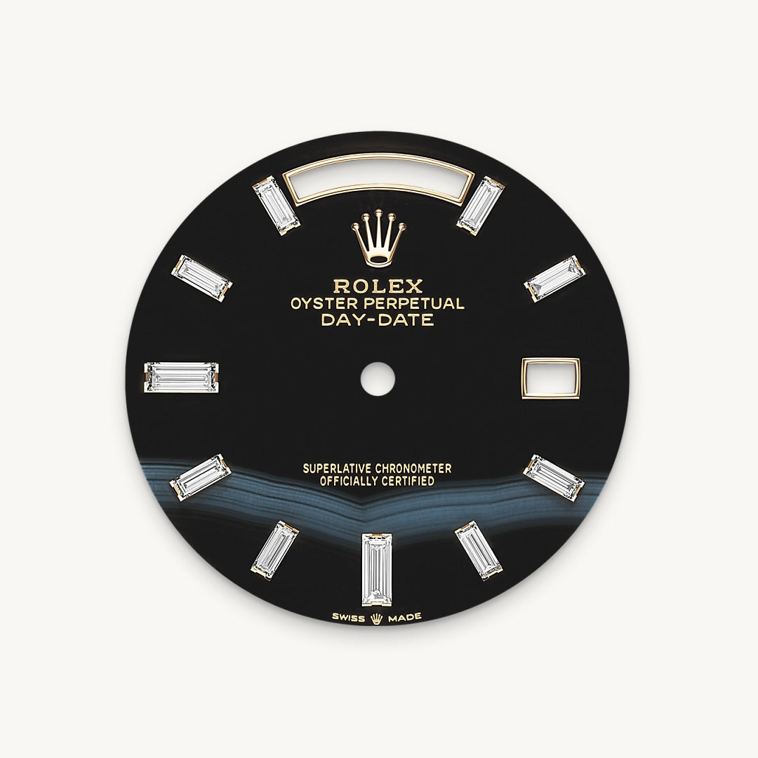 Montre Rolex Day-Date 40 en Or jaune 18 ct détail 1 - arije Paris