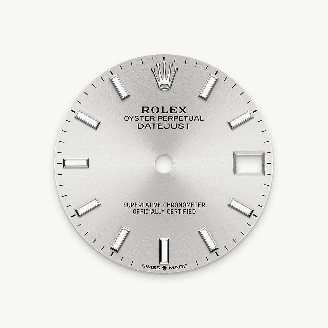 Montre Rolex Datejust 31 en Rolesor gris – combinaison d’acier Oystersteel et d’or gris détail 2 - arije Paris