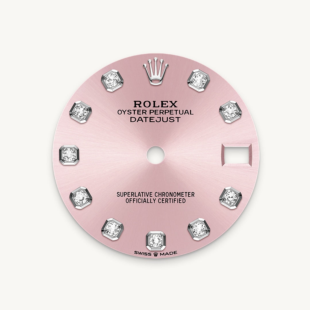 Montre Rolex Datejust 31 en Rolesor gris – combinaison d’acier Oystersteel et d’or gris détail 1 - arije Paris