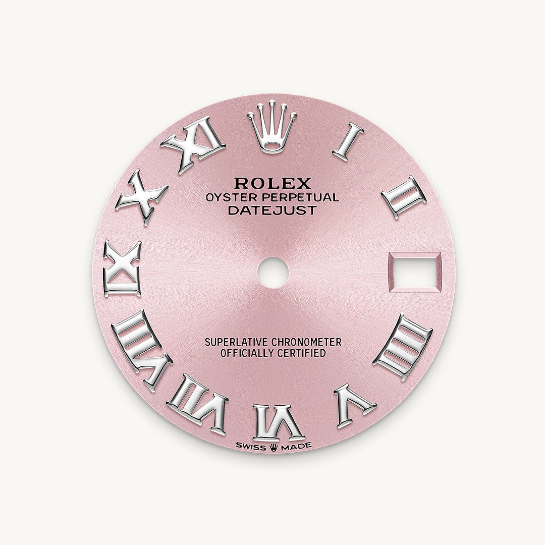 Montre Rolex Datejust 31 en Rolesor gris – combinaison d’acier Oystersteel et d’or gris détail 1 - arije Paris