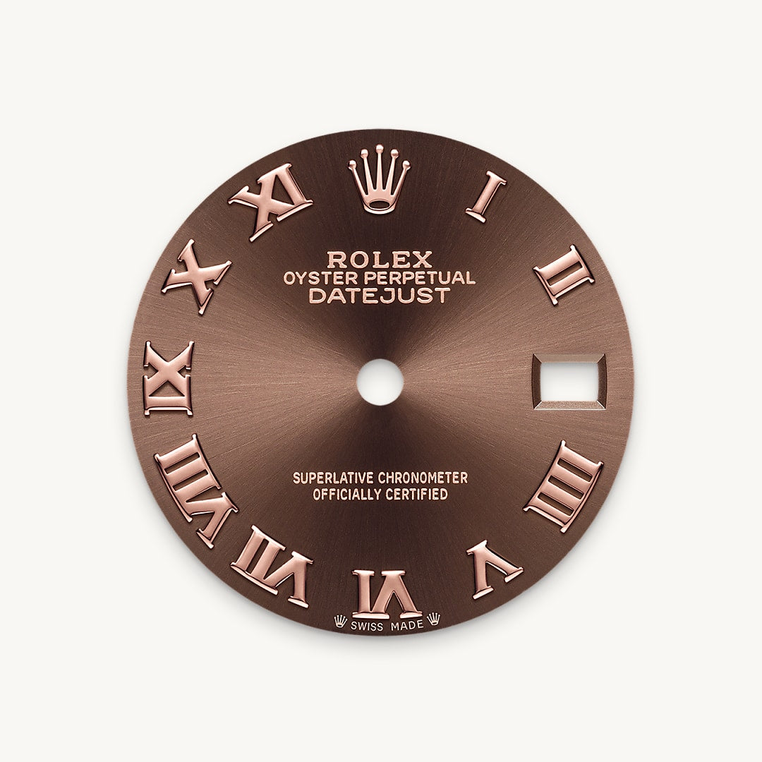 Montre Rolex Lady-Datejust en Or Everose 18 ct détail 2 - arije Paris