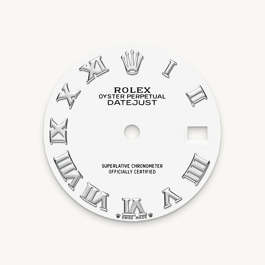 Montre Rolex Lady-Datejust en Rolesor gris – combinaison d’acier Oystersteel et d’or gris détail 2 - arije Paris