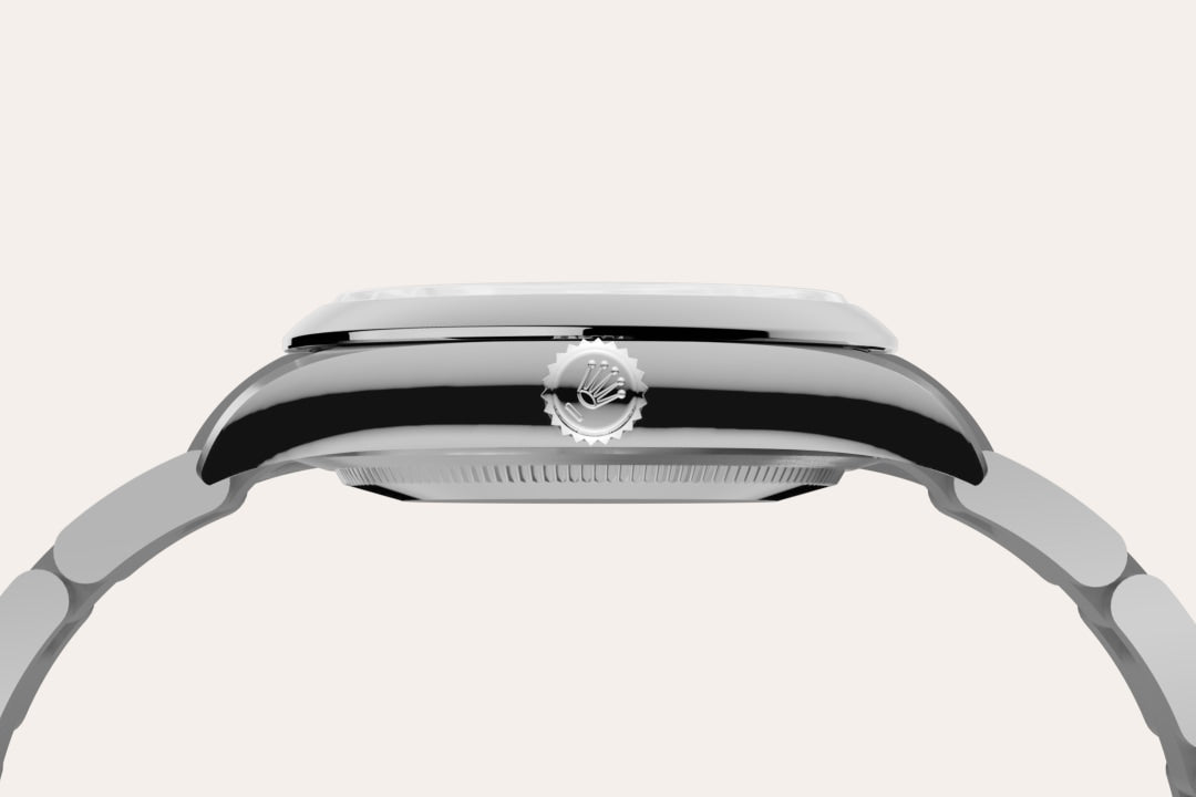 Montre Rolex Oyster Perpetual 34 en Acier Oystersteel détail 2 - arije Paris