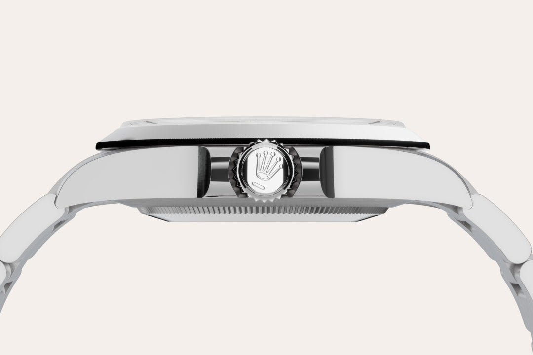 Montre Rolex Air-King en Acier Oystersteel détail 2 - arije Paris