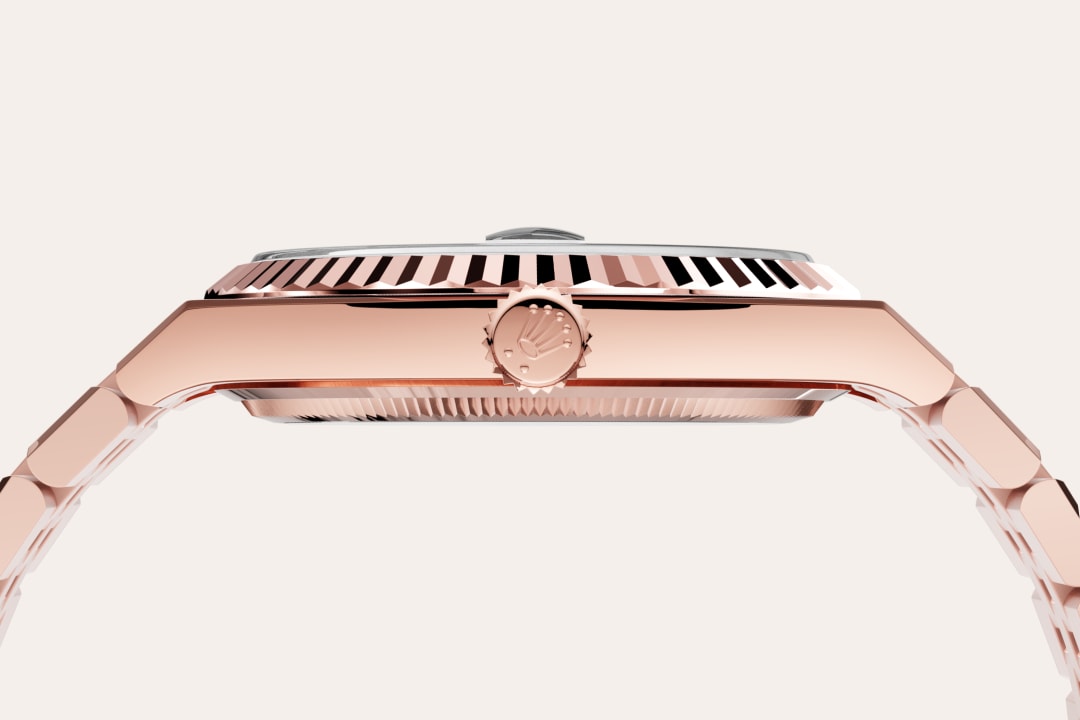 Montre Rolex Land-Dweller 40 en Or Everose 18 ct détail 3 - arije Paris