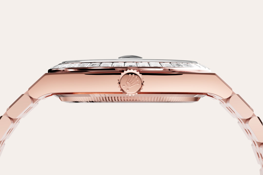 Montre Rolex Land-Dweller 40 en Or Everose 18 ct détail 3 - arije Paris