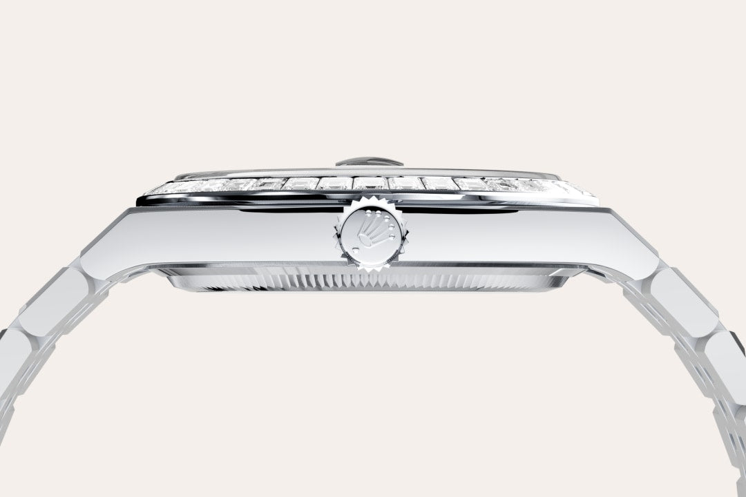 Montre Rolex Land-Dweller 40 en Platine détail 3 - arije Paris