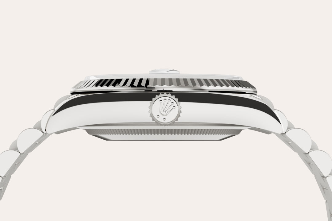 Montre Rolex Day-Date 36 en Or gris 18 ct détail 3 - arije Paris