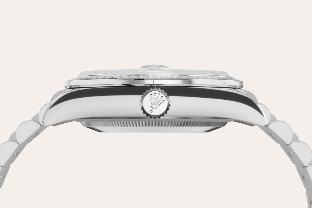 Montre Rolex Day-Date 36 en Platine détail 3 - arije Paris