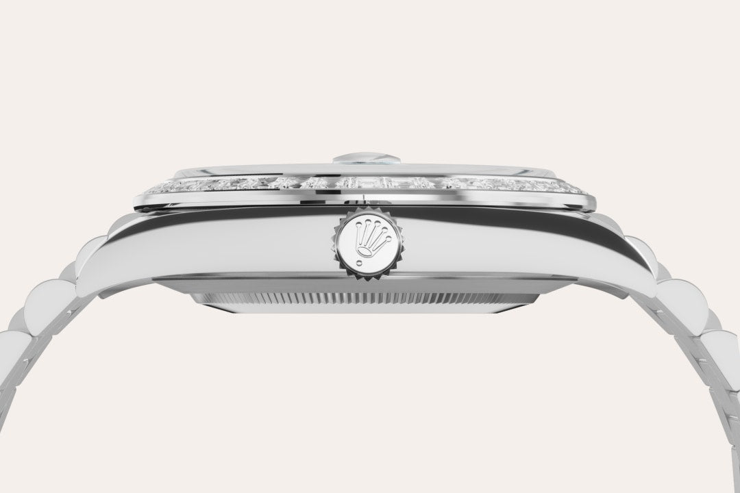 Montre Rolex Day-Date 40 en Platine détail 3 - arije Paris