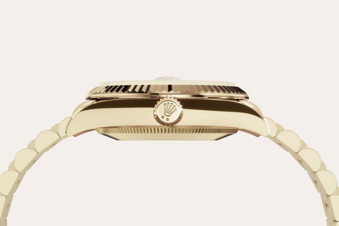 Montre Rolex Datejust 31 en Or jaune 18 ct détail 3 - arije Paris