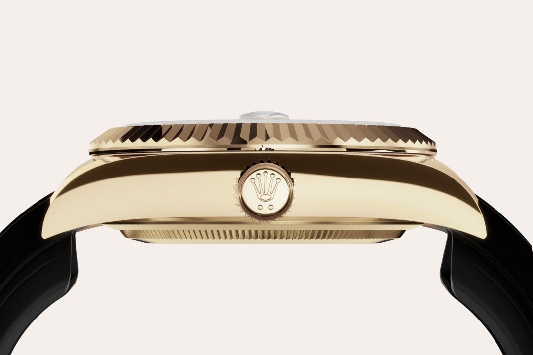 Montre Rolex Sky-Dweller en Or jaune 18 ct détail 2 - arije Paris