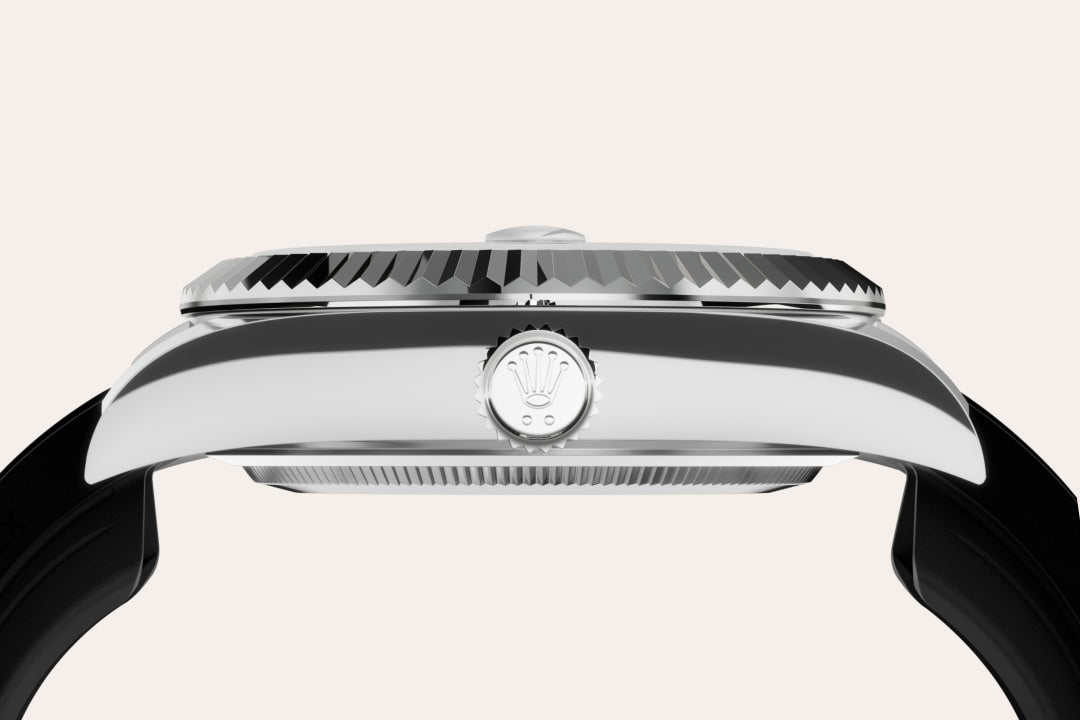 Montre Rolex Day-Date 40 en Or gris 18 ct détail 3 - arije Paris