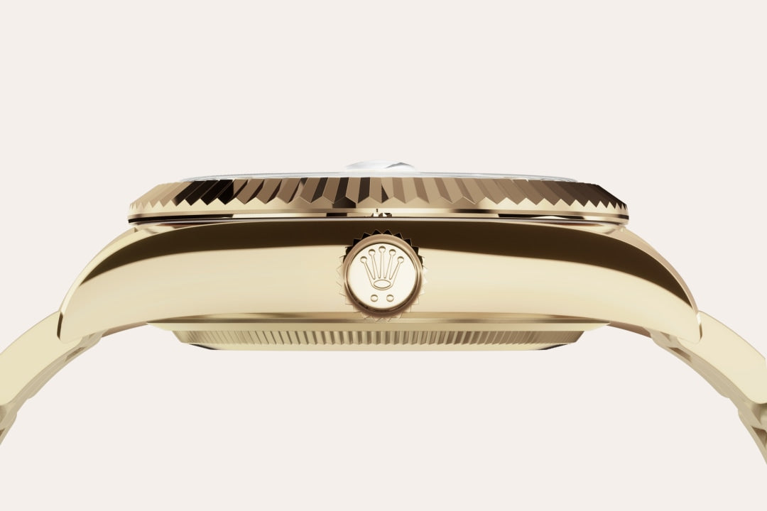 Montre Rolex Sky-Dweller en Or jaune 18 ct détail 3 - arije Paris