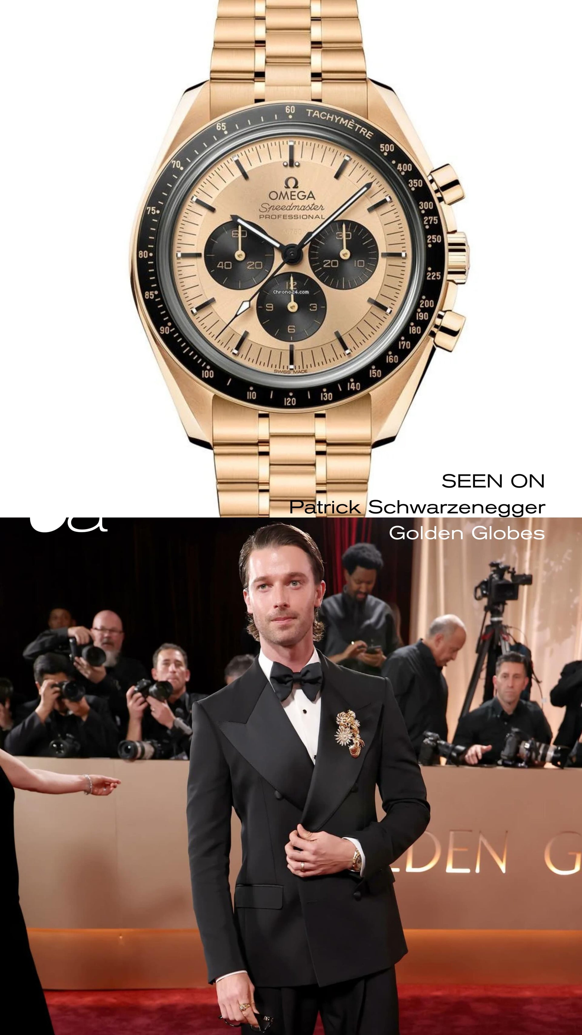 Le temps d’Hollywood : Omega au cœur du tapis rouge