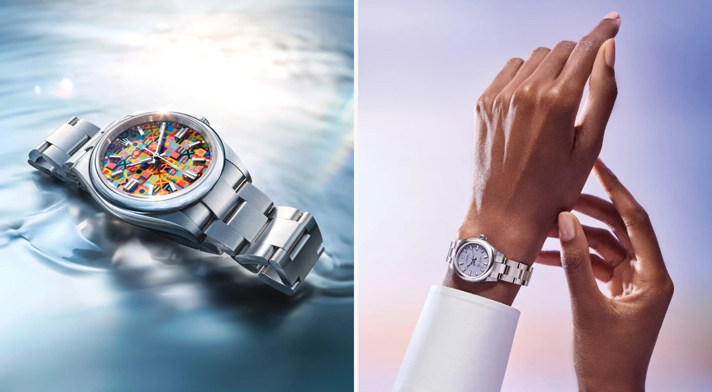 Montres Rolex Oyster Perpetual dynamique et intermporelle - arije Paris