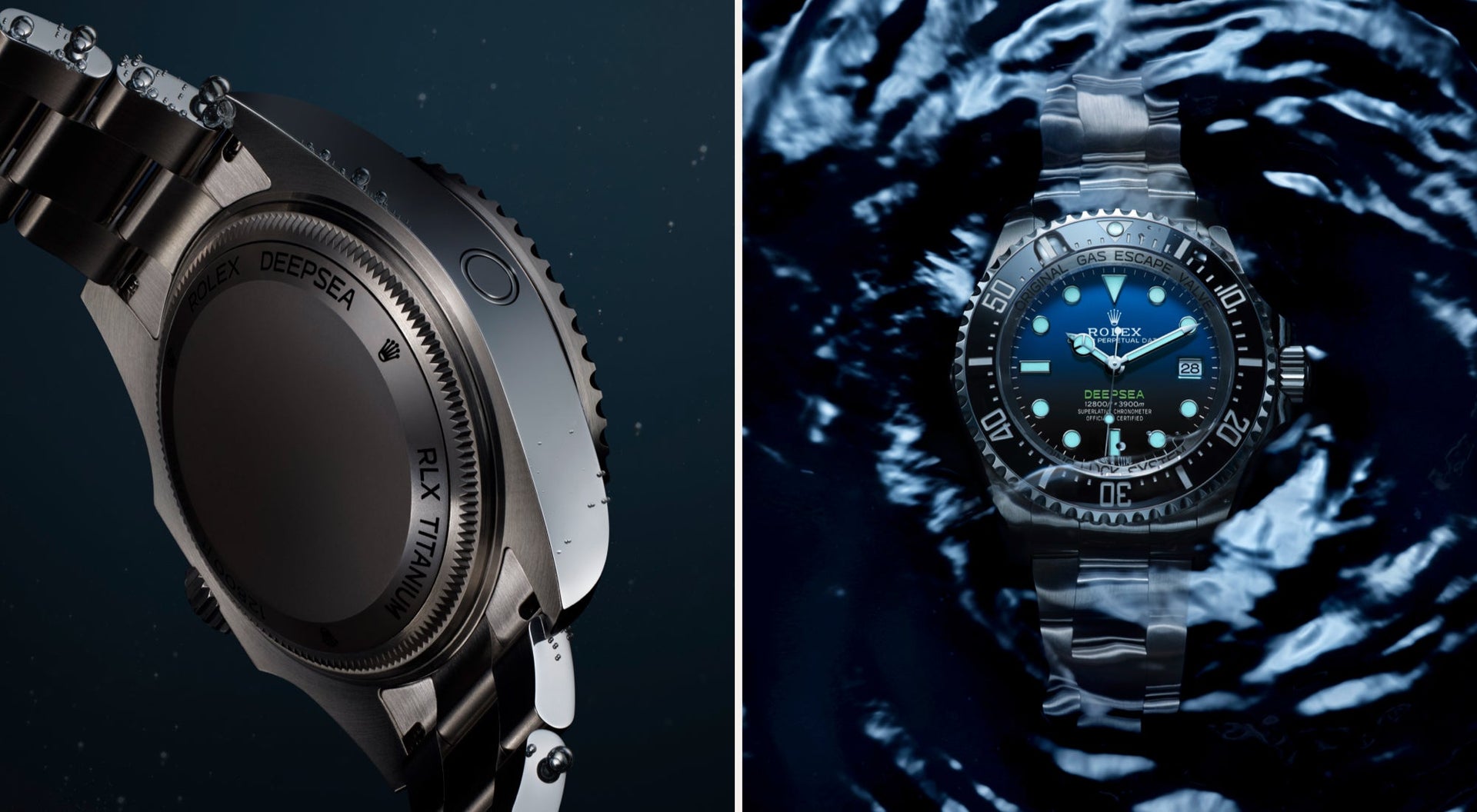 Montres Rolex Deepsea valve à hélium - arije Paris