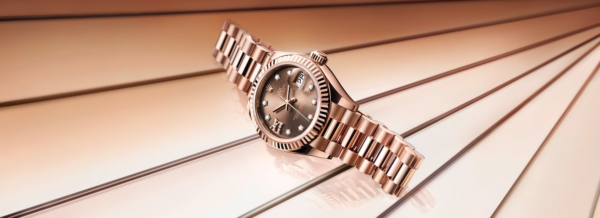 Montres Rolex Lady-Datejust matériaux exclusifs - arije Paris