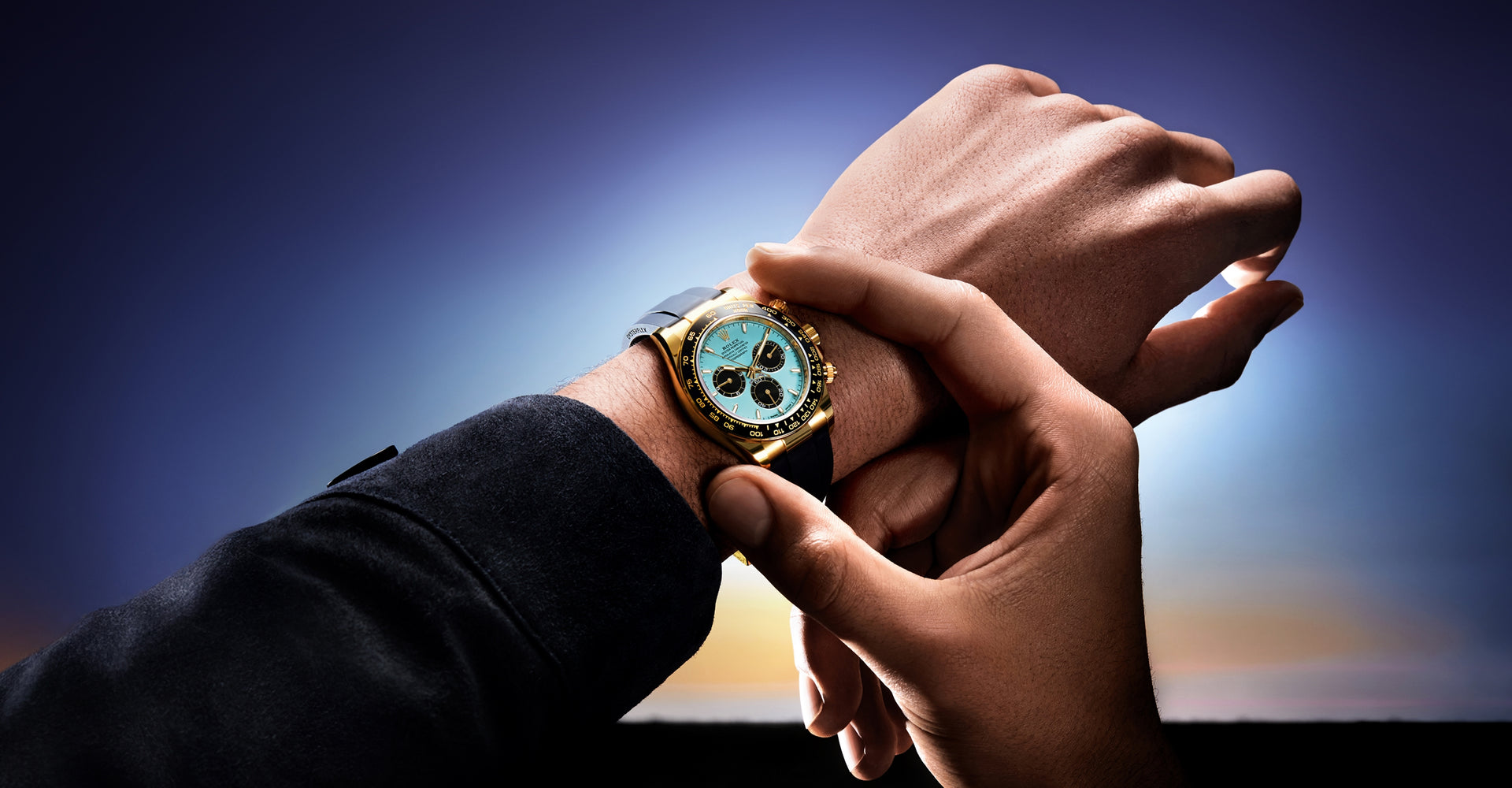 Nouveaux cadrans Rolex 2025 – Cosmograph Daytona poignet homme chez arije