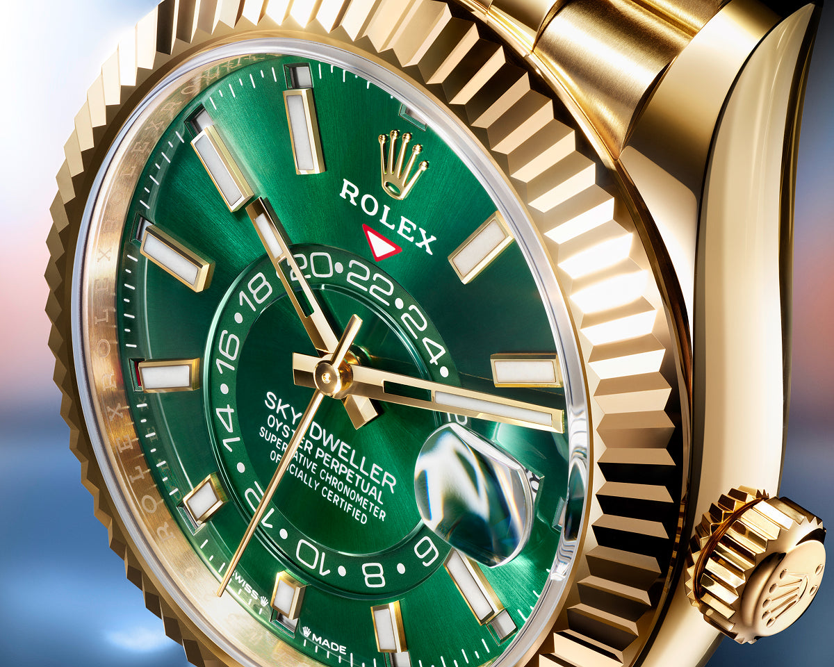 Nouveaux cadrans Rolex 2025 – Sky‑Dweller chez arije