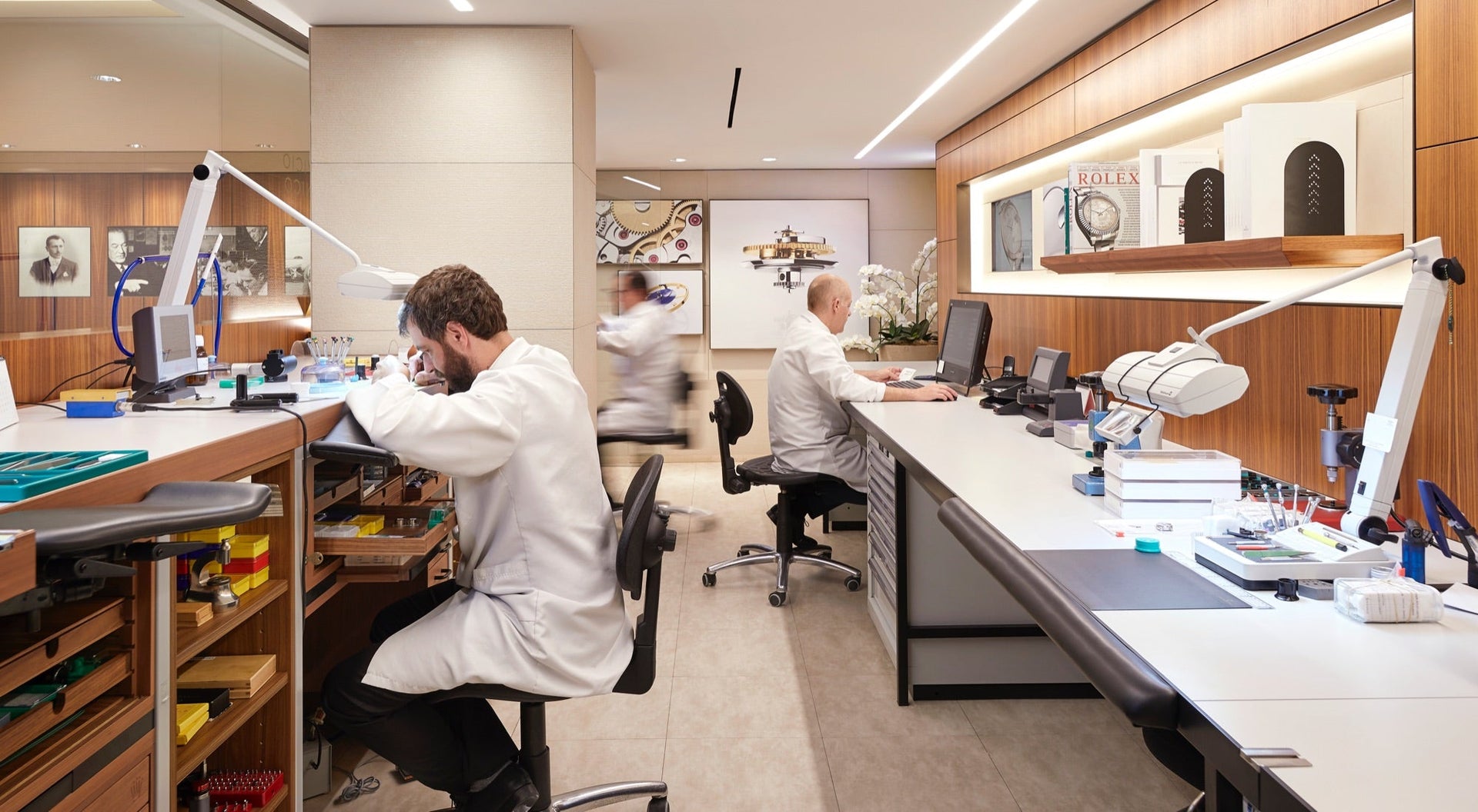 Procédure de service rolex, service de premier ordre - arije