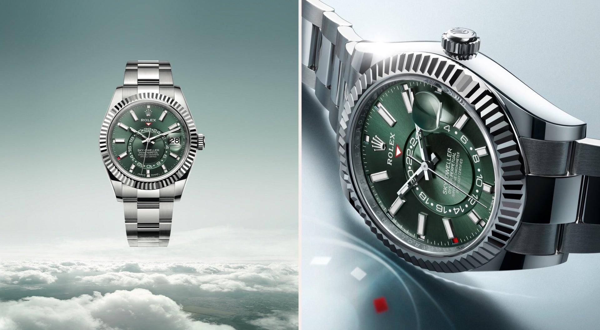 Montres Rolex Sky-Dweller fuseau horaire - arije Paris