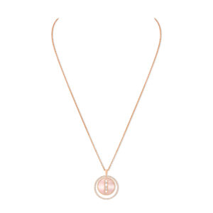 Pendentif lucky move nacre rose - Messika