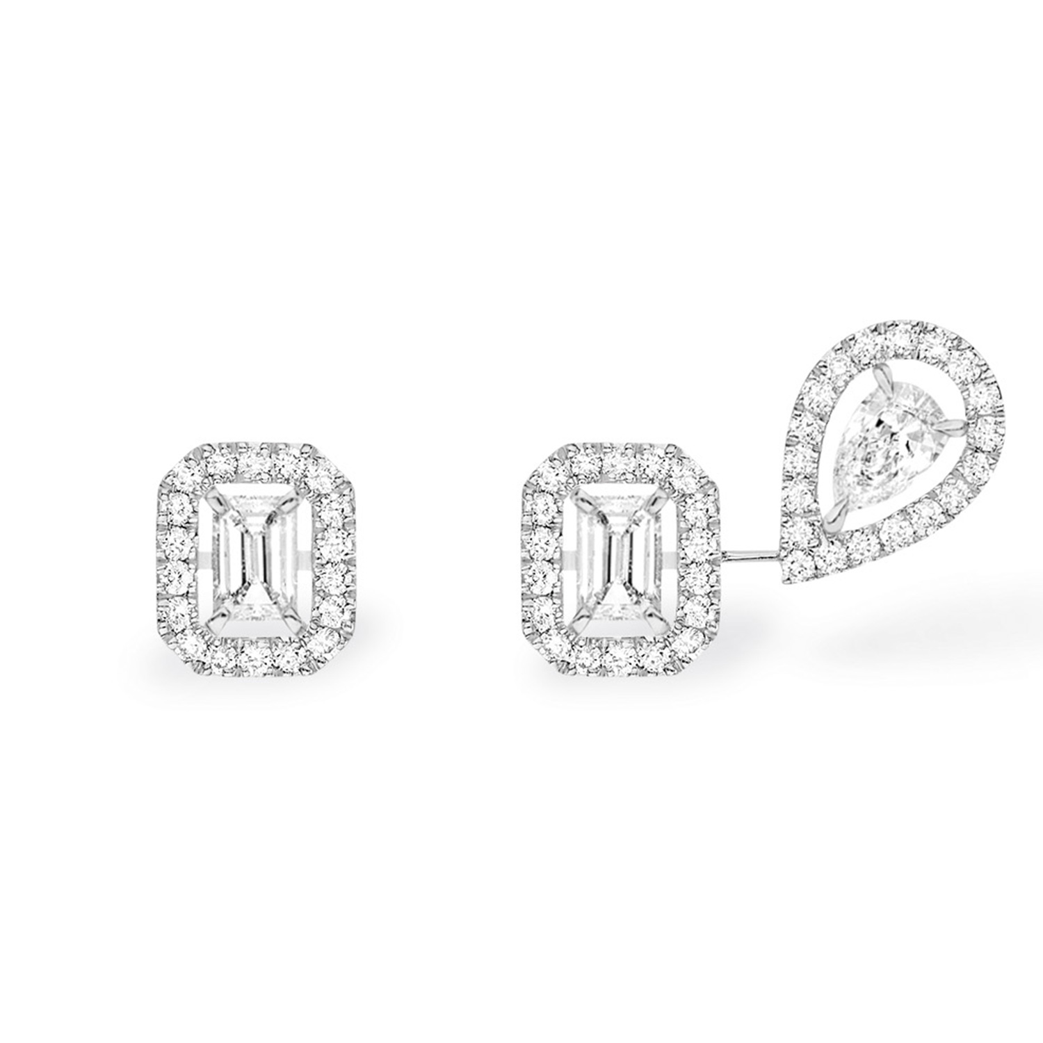 Boucles d'oreilles my twin 1+2 0,10ct - Messika
