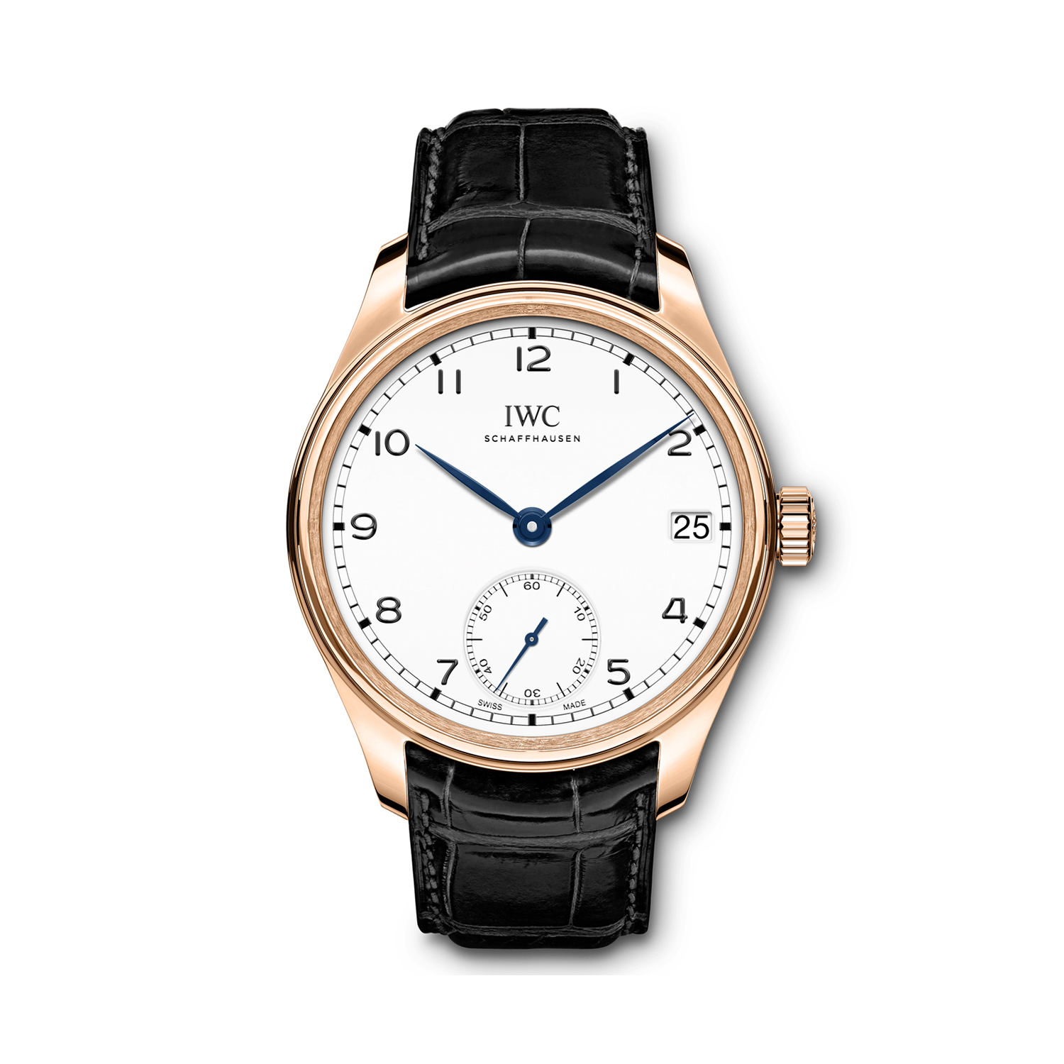 Montre portugieser remontage manuel huit jours edition "150 years" - Iwc