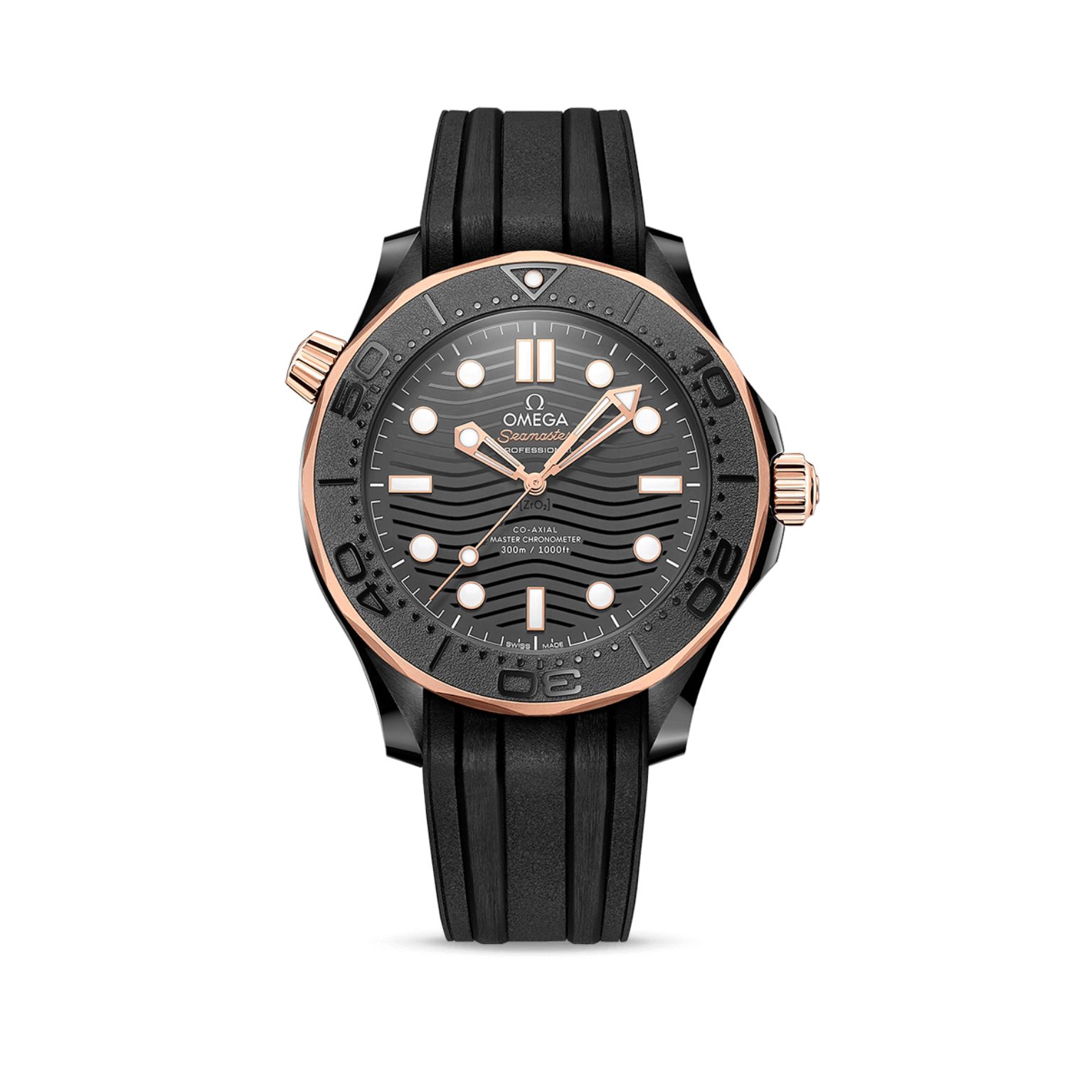 Montre seamaster diver 300m co‑axial master chronometer 43,5 mm - Omega