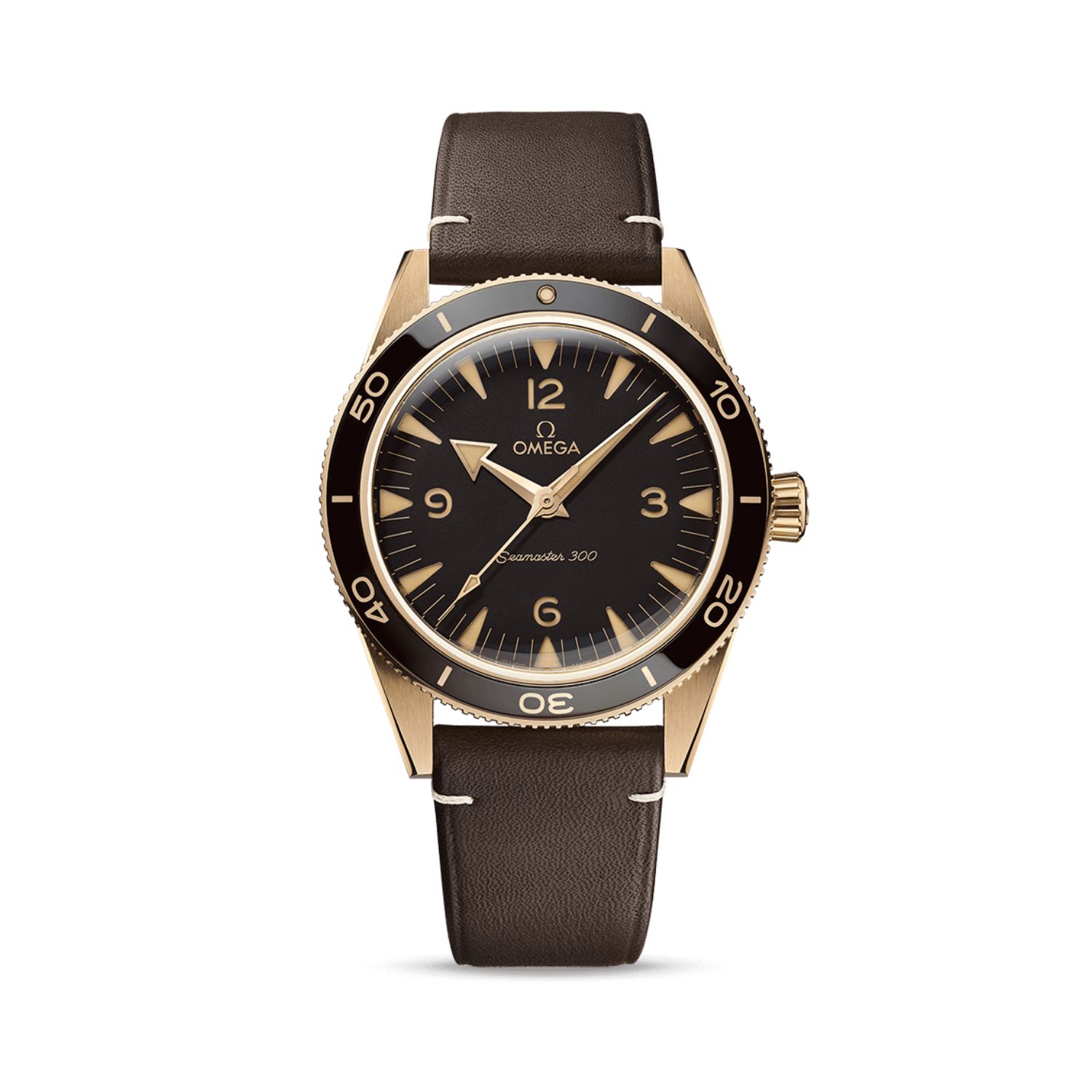Montre seamaster 300 master chronometer bronze gold 41mm - Omega