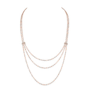 Collier my twin cravate 0,10ct x2 - Messika